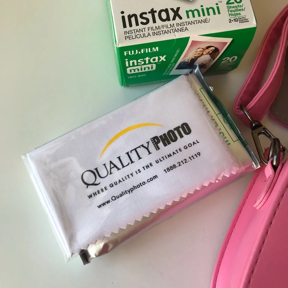Fujifilm Instax Mini 9 Instant Camera, Flamingo Pink